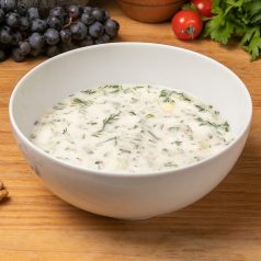 Окрошка овощная на мацони